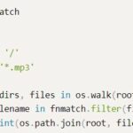 Python program - najde v PC všechny mp3 soubory
