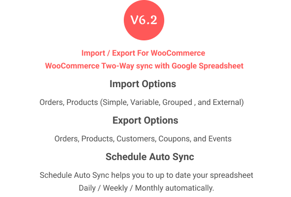 WooCommerce Google Spreadsheet Addon - (Import / Export) - 2