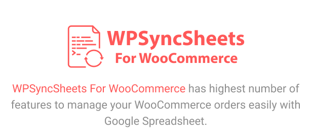 WooCommerce Google Spreadsheet Addon - (Import / Export) - 8