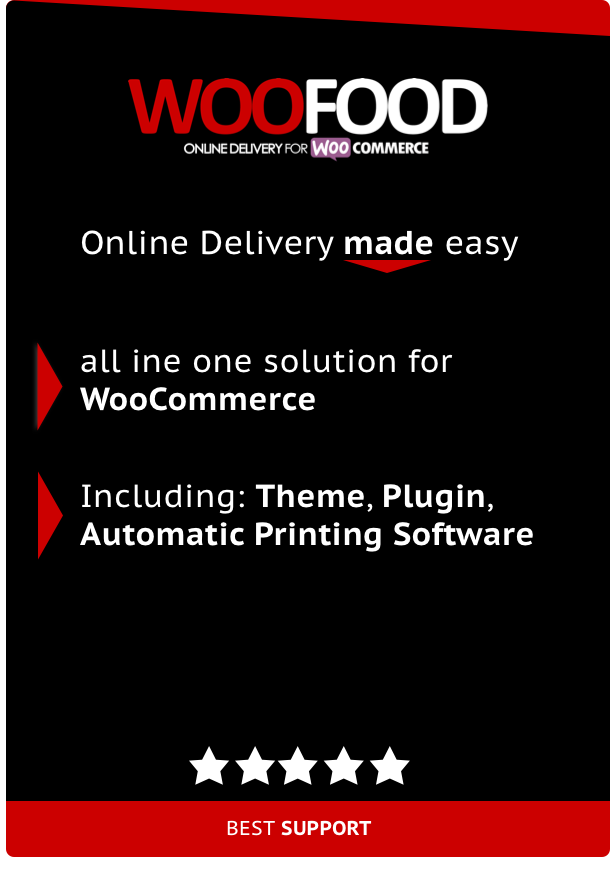 WooFood - Plugin pro objednávání potravin pro WordPress / WooCommerce - 1