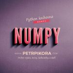 NumPy knihovna pro Python