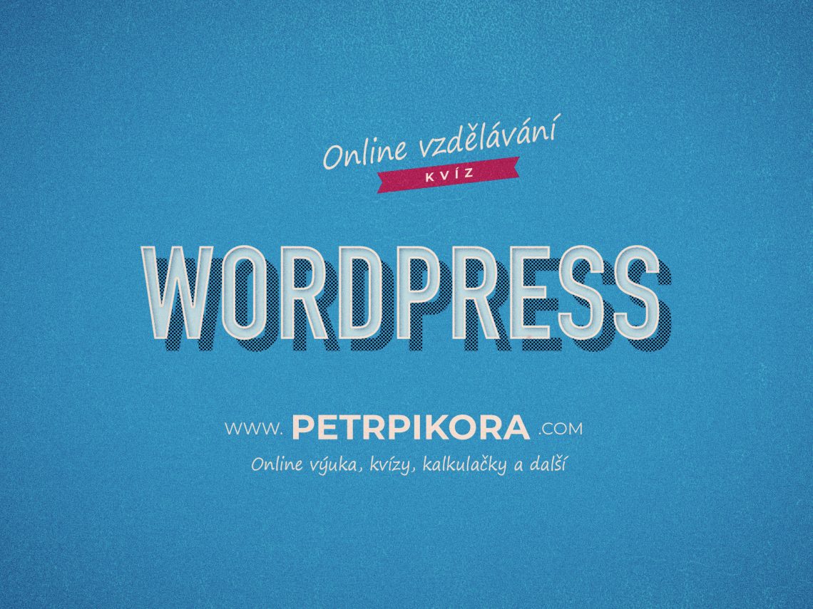 WordPress kvíz