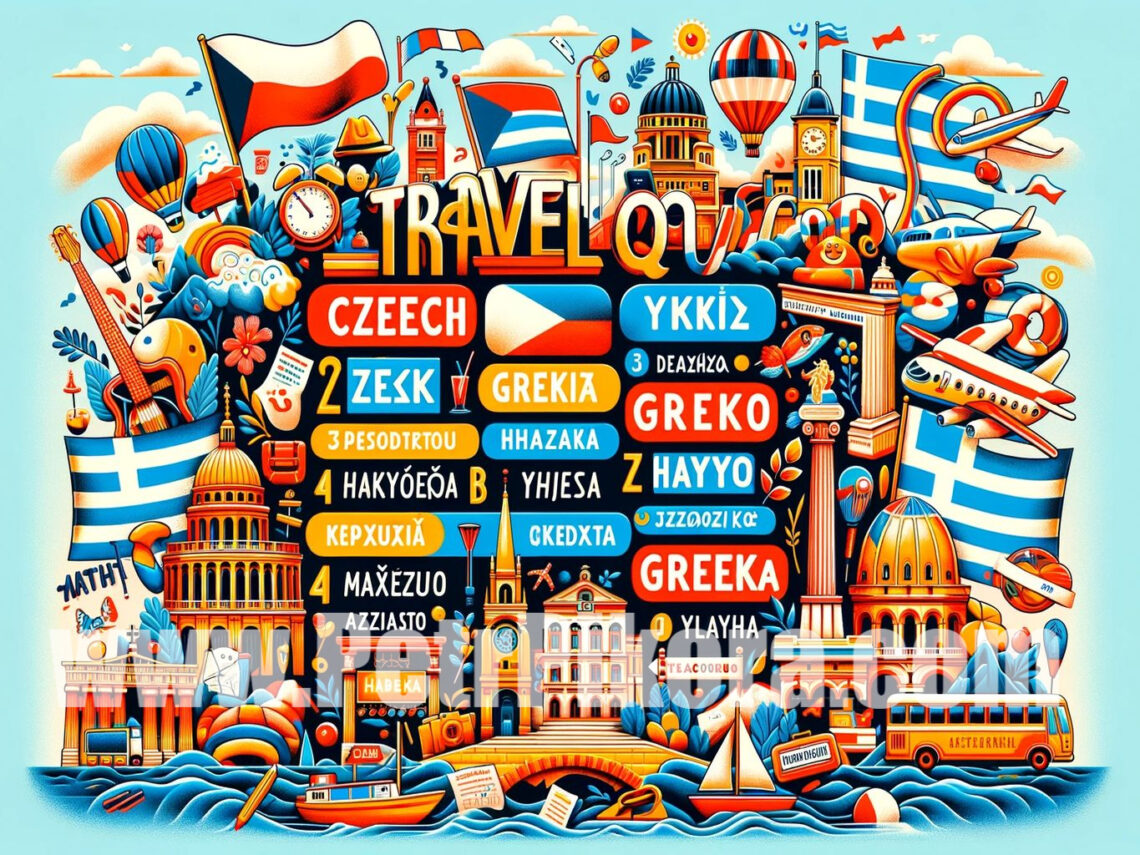 Cestovní kvíz: Čeština-Řečtina