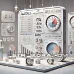 Pressure unit conversions infographic