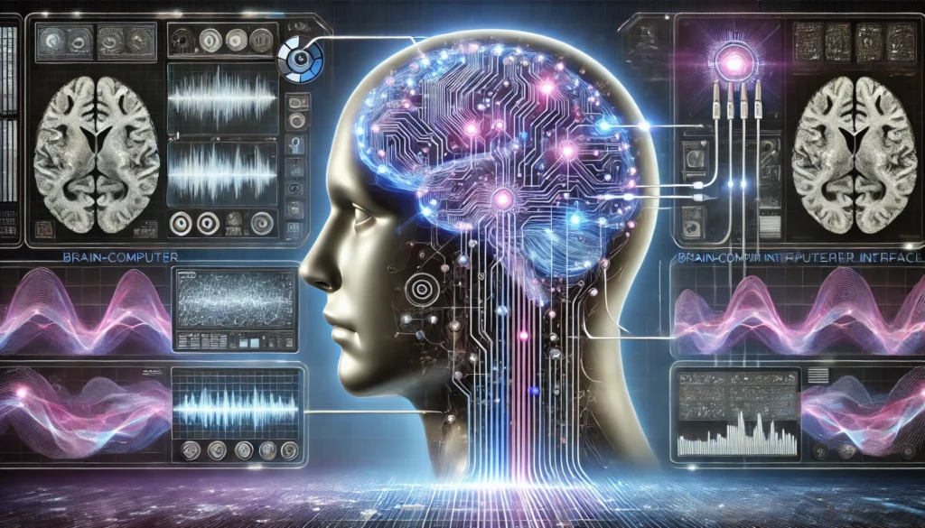 BCI (brain computer interface) simulátor