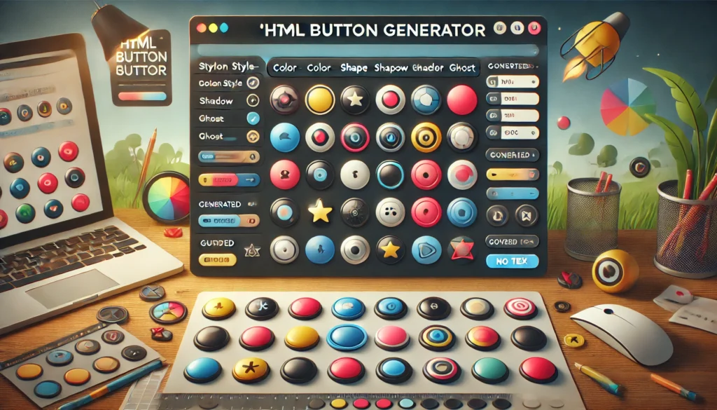 Generátor HTML tlačítek