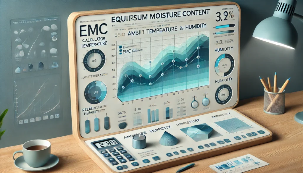 Kalkulátor rovnovážné vlhkosti (EMC)