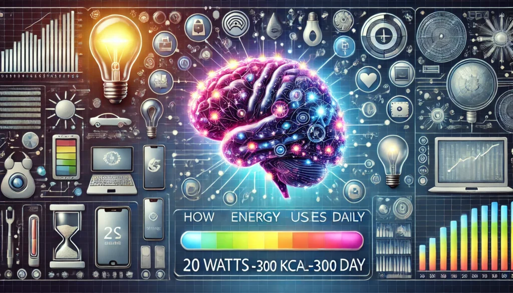 Kolik energie spotřebuje lidský mozek denně