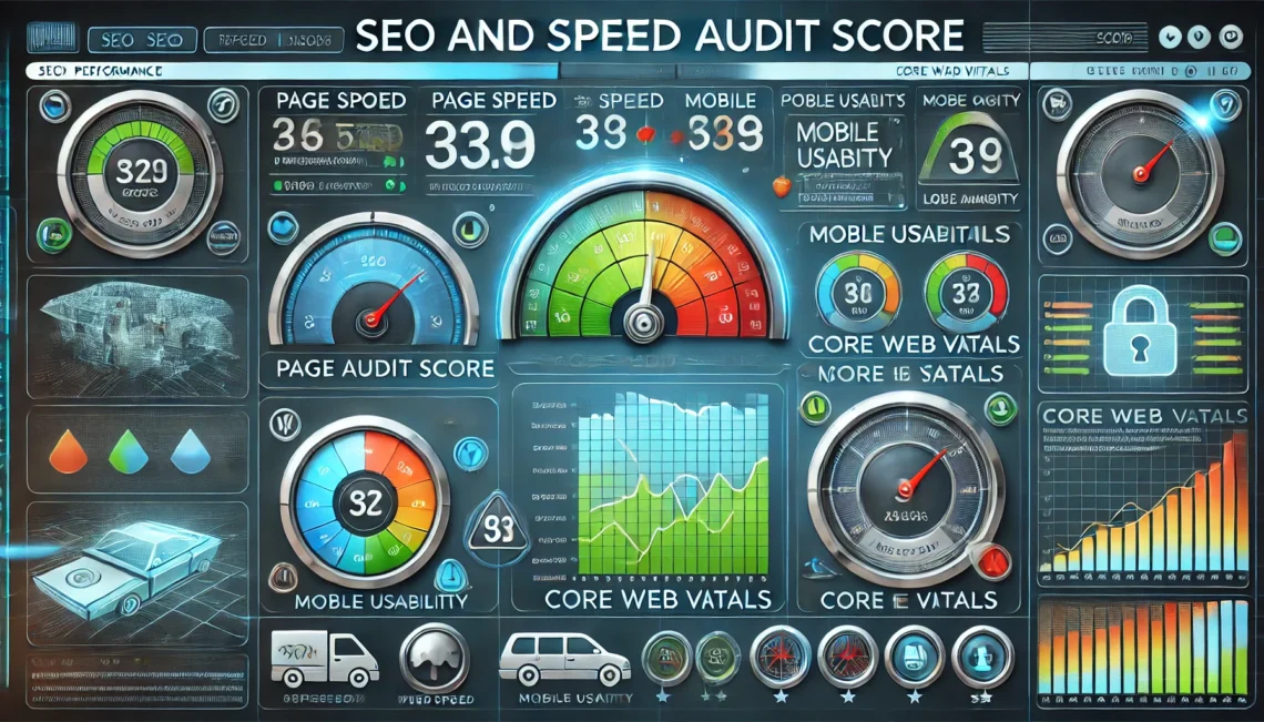 SEO a rychlostní audit skóre