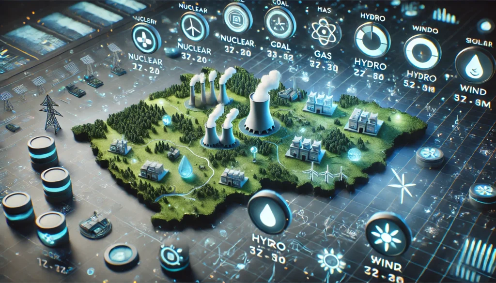 Živá mapa výroby energie v ČR